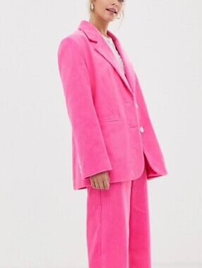 Asos COLLUSION PINK CORDUROY
